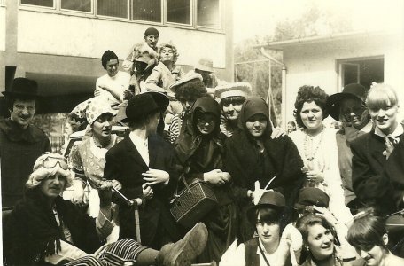 Bolondballagás az Erkel Ferenc Gimnáziumban - 1979